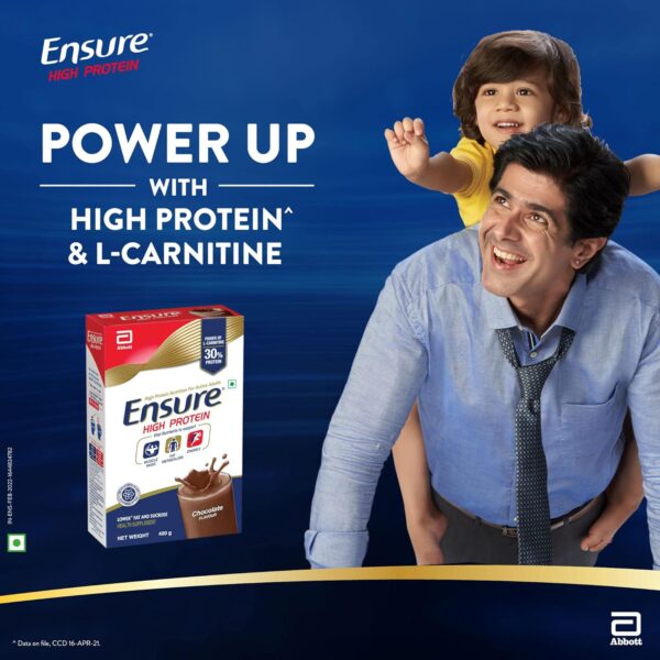 Ensure High Protein Drink for Physically Active Adults - Chocolate 400g - Image 7
