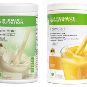 HERBALIFE Formula 1 Shake - Mango Flavor With Shake Mate - Vanilla Flavor For Weight Loss Protein Shake (1000 g, Mango)