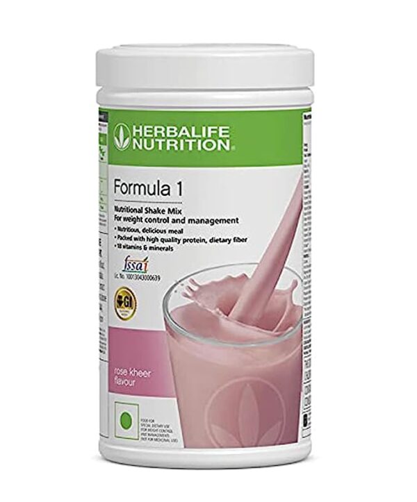 HERBALIFE FORMULA 1 ROSE & KHEER (500g) WITH SHAEMATE (500g) SET OF 2PCS * Nutrition Drink (2x0.5 kg, ROSE+SHAKEMATE* Flavored) - Image 3